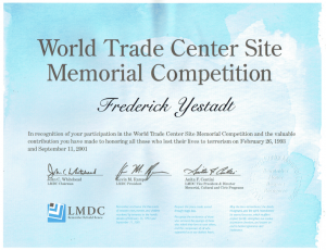 rotated world trade center site memorial